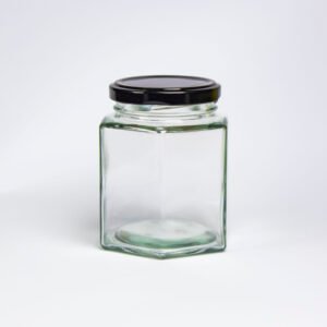 FRASCO CONSERVERO 195ml 6 CARAS B/AXIAL - PACK 15 UND.(INCLUYE TAPAS)
