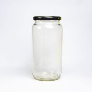 FRASCO VIDRIO CONSERVERO 1 Litro - PACK 10 UND.(INCLUYE TAPAS)