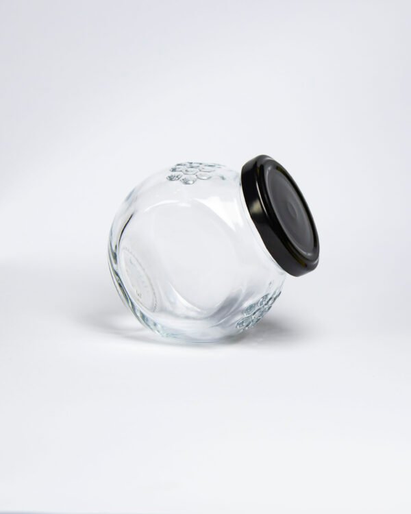 FRASCO VIDRIO CONSERVERO MIELERO 390ml - PACK 16 UND.(INCLUYE TAPAS) - Imagen 2